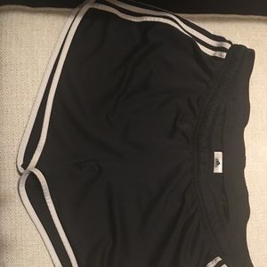Black Adidas workout shorts. XL
